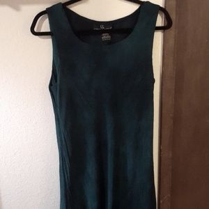 Carole little dress, size 16, blue green